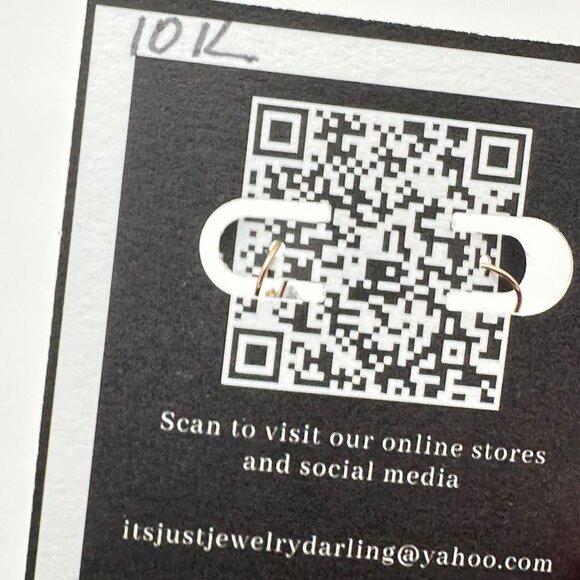 10K Yellow Gold Womens Earrings Cubic Zirconia Chandelier Pierced Gift Idea for - Picture 5 of 5